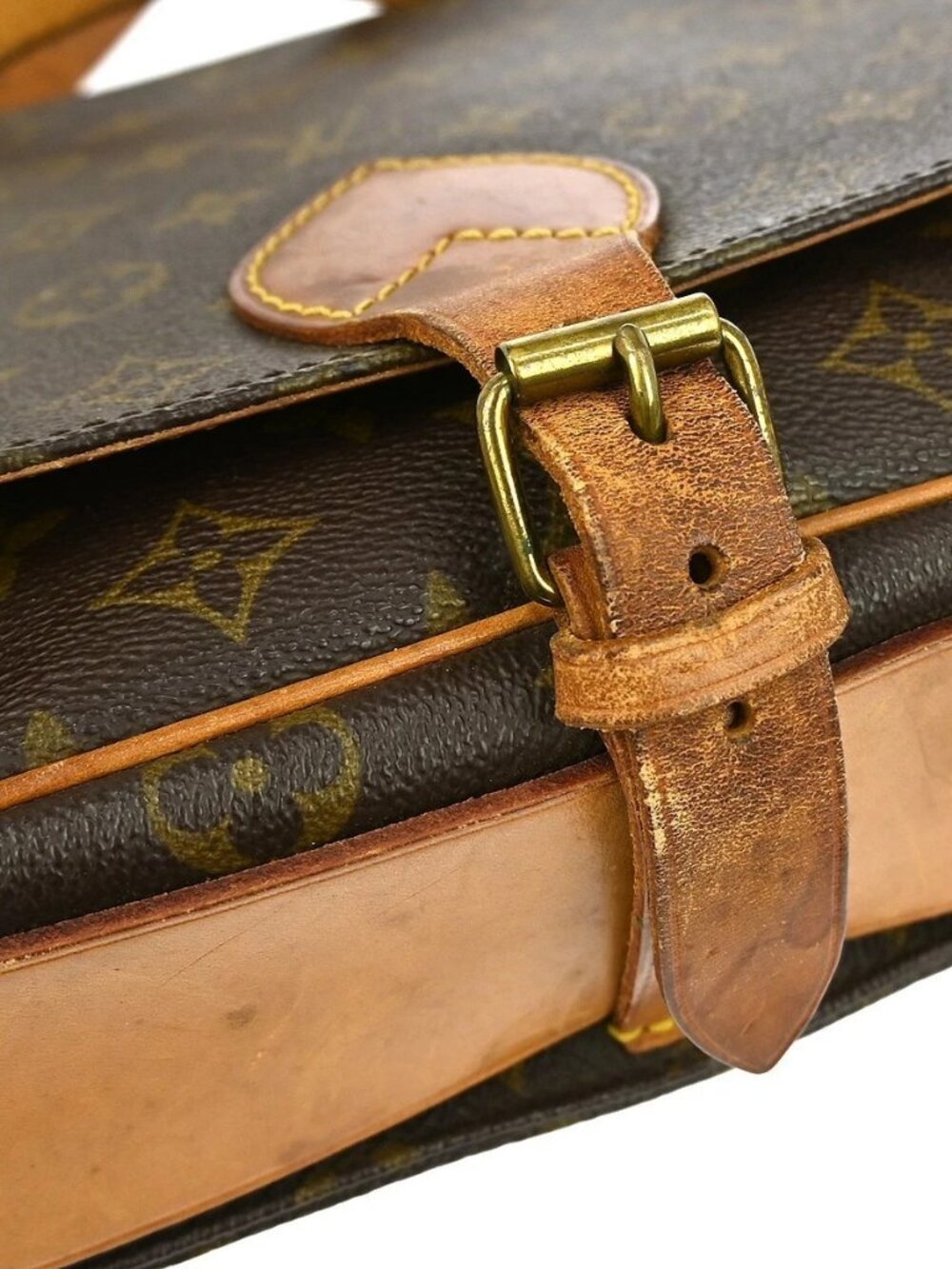 LOUIS VUITTON CARTOUCHIERE GM SHOULDER BAG M51252 SL0961 RQ01597 - Picture 4 of 10